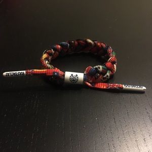 World Flags Rastaclat Braided Shoelace Bracelet Wristband